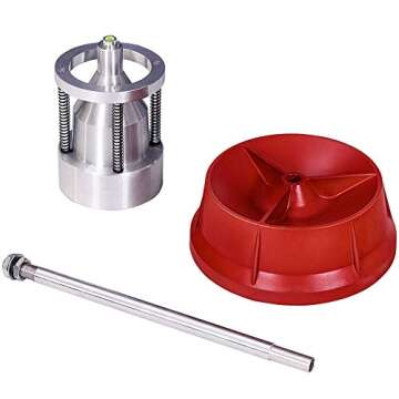 Hkysnoa Portable Bubble Wheel Balancer with Bubble Level Static Balancing Machine Tire Changer Auto Car Wheel Repair Balancer