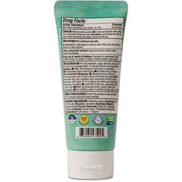 Badger - SPF 30 Baby Sunscreen Cream with Zinc Oxide - Broad Spectrum & Water Resistant, Reef Safe Sunscreen, Natural Mineral Sunscreen with Organic Ingredients 2.9 fl oz