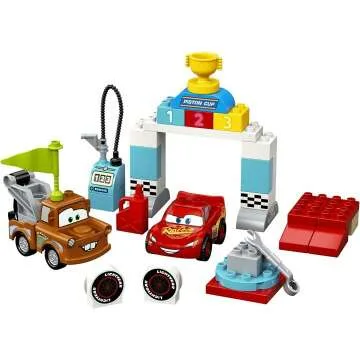 LEGO DUPLO Cars Race Day Set for Toddlers - 10924
