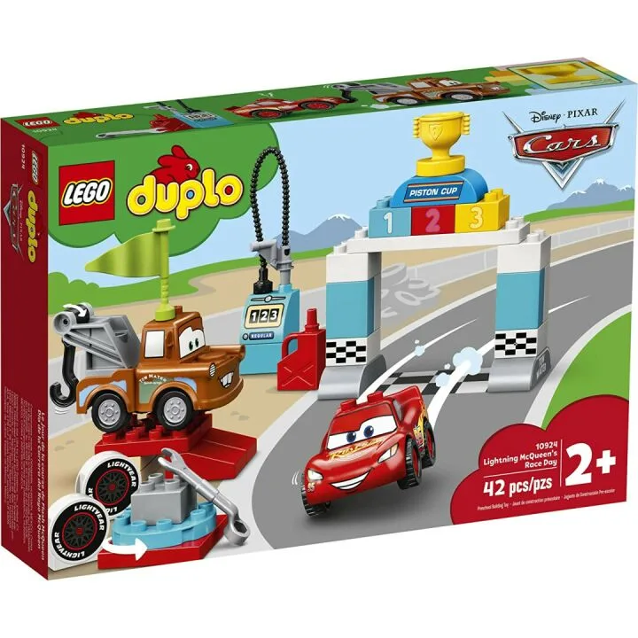 LEGO DUPLO Cars Race Day Set for Toddlers - 10924