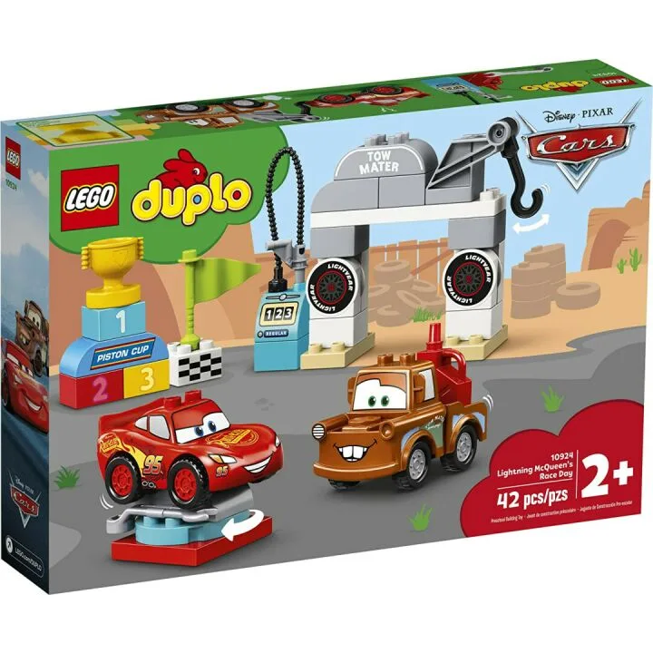LEGO DUPLO Cars Race Day Set for Toddlers - 10924