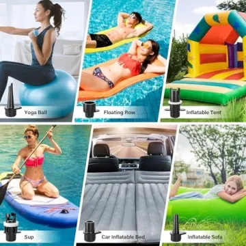 Chefic 20PSI Electric Paddle Board Pump - Fast Inflator/Deflator