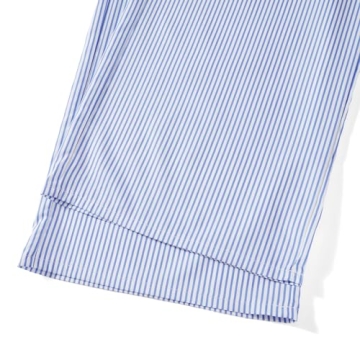 Y2K Striped Pajama Pants Women High Waist Wide Leg Lounge