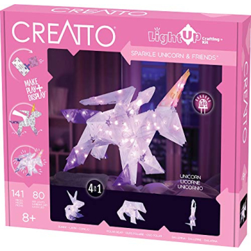 Thames & Kosmos Creatto Sparkle Unicorn Light-Up Craft Puzzle