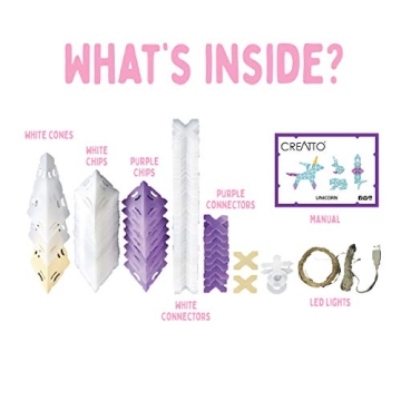 Thames & Kosmos Creatto Sparkle Unicorn Light-Up Craft Puzzle