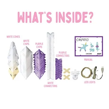 Thames & Kosmos Creatto Sparkle Unicorn Light-Up Craft Puzzle