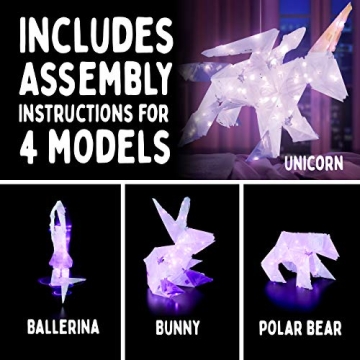 Thames & Kosmos Creatto Sparkle Unicorn Light-Up Craft Puzzle