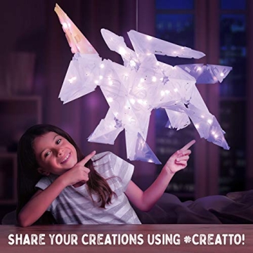 Thames & Kosmos Creatto Sparkle Unicorn Light-Up Craft Puzzle