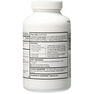 Major 4 Hour Allergy Tablets Chlorpheniramine Maleate 4mg