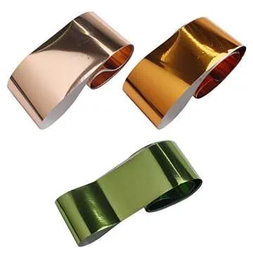 WOKOTO 10 Rolls Stunning Nail Art Foil Stickers for All