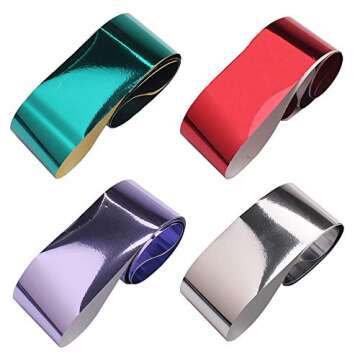 WOKOTO 10 Rolls Stunning Nail Art Foil Stickers for All