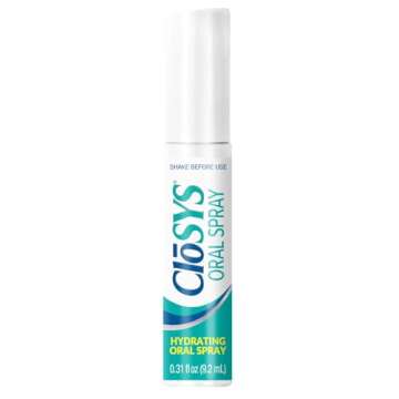 CloSYS Oral Breath Spray, 0.31 Ounce (3 Count), Mint, Sugar Free, pH Balanced, Fights Bad Breath