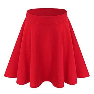 HMPRT Halloween Costume for Women,Brown Bob Wig,Long Sleeve Turtleneck Crop Top,Skater Skirt