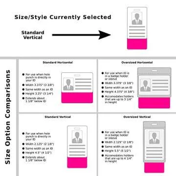 Stylish Student Nurse Badge Holder with Conversion Charts