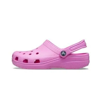 Crocs Unisex-Adult Classic Clogs (Best Sellers), Taffy Pink, 6 Men/8 Women
