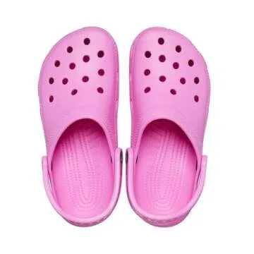 Crocs Unisex-Adult Classic Clogs (Best Sellers), Taffy Pink, 6 Men/8 Women