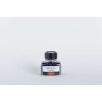 J. Herbin Fountain Pen Ink - 30 ml Bottled - Gris Nuage