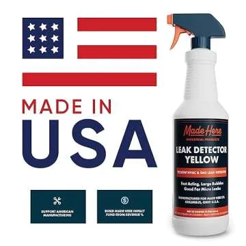 Leak Detector Yellow - Fast Acting, All-Purpose Solution