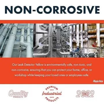 Leak Detector Yellow - Fast Acting, All-Purpose Solution