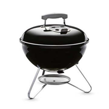 Compact Weber Smokey Joe Portable Charcoal Grill 14-Inch