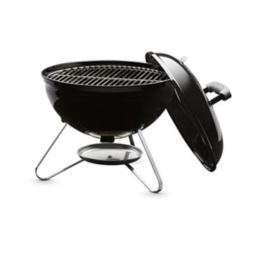 Compact Weber Smokey Joe Portable Charcoal Grill 14-Inch