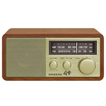 Sangean WR-11SE AM/FM Table Top Radio 40th Anniversary Edition Walnut
