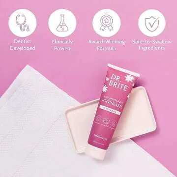 Dr. Brite Kids Fluoride-Free Toothpaste, 3 Pack