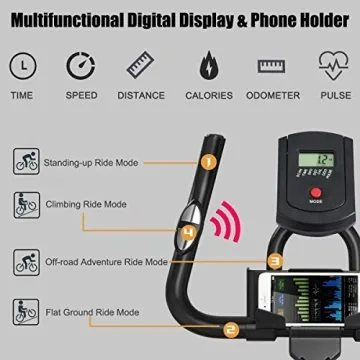 Goplus Indoor Cycling Bike for Home Fitness and Comfort