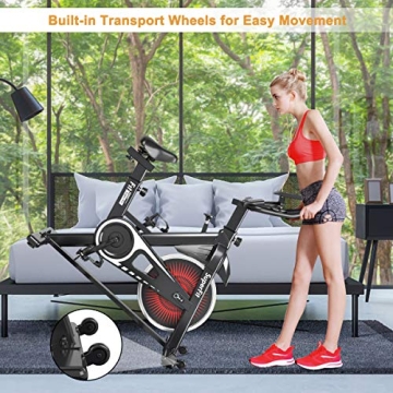 Goplus Indoor Cycling Bike for Home Fitness and Comfort