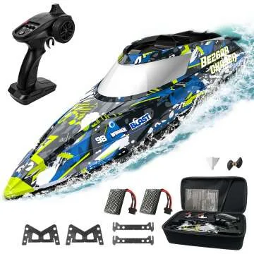 BEZGAR TX123 Fast RC Boat Perfect for Kids
