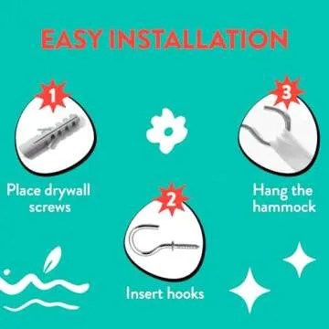 Prince Lionheart Jumbo Toy Hammock - Space-Saving Toy Storage