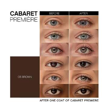 Vivienne Sabó Paris - Classic Everyday Mascara Cabaret Premiere, Cruelty Free, Brown, Made in Europe