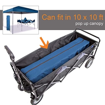 MacSports WTCX-100 Durable Extended Wagon for Easy Hauling