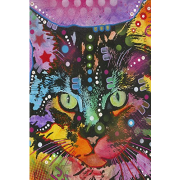 Toland Home Garden 1110915 Neon Cat, Garden Flag (12.5" x 18"), Double Sided for Outdoor Kitten Hous...