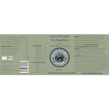 Nantucket Spider Extra Strength Tick Repellent Spray - 2 fl oz, Pack of 3 | DEET Free, Natural Tick Repellent for Humans | Made with Organic Essential Oils
