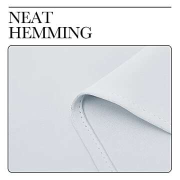 NICETOWN Window Treatment Thermal Insulated Grommet Room Darkening Curtains Drapes for Bedroom(2 Panels,42 by 63,Platinum-Greyish White)