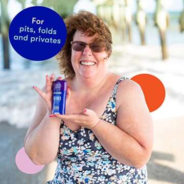 HIKI Whole Body Deodorant Cream for Underarms, Skin Folds + Private Parts Deodorant. Aluminum-Free, Talc Free, & Designed For Sensitive Skin -NEW FORMULA- (Vanilla - 1 Pack)