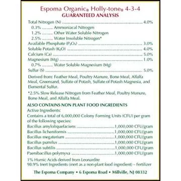 Espoma Organic Holly-tone - The Best Plant Food for Acid Plants