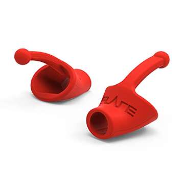 Flare Calmer Kids – Ear Plugs Alternative – Reduce Annoying Noises Without Blocking Sound – Soft Reusable Silicone – Red