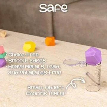 Inspirational 40 Pcs Wooden Stacking Rocks - Montessori Toys