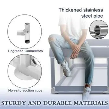 XVISHX Baby Playpen 65 x 50 Inch Durable Safe Play Space