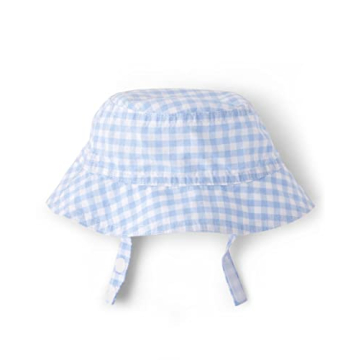Adorable Baby Boy Romper and Hat Set in Light Blue