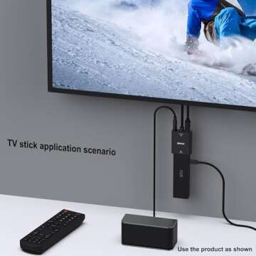 BENFEI HDMI to VGA Adapter with Audio Jack for TVs and More