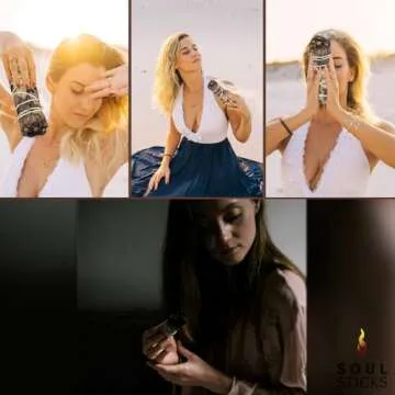 Soul Sticks 1 Pack 9 Inch Black Sage Smudge Stick with Starter Guide | Floral Sage House Blessing | Sage for Cleansing House | Sage for Smudging Wand and Negative Energy | Big Sage Smudge Stick