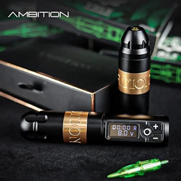 Ambition Soldier Wireless Tattoo Pen Coreless Motor 2400mAh