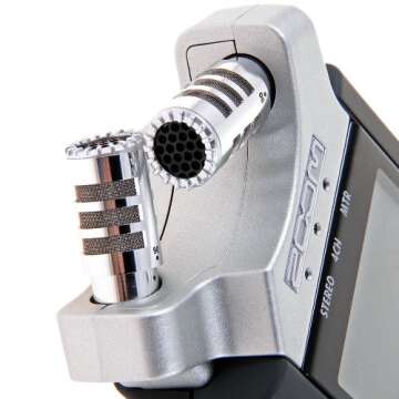 Zoom H4n Pro All Black 4-Track Portable Recorder (2020 Model) with Zoom RC4 Remote, 16GB Memory Card, Tripod & Audio Cables Bundle