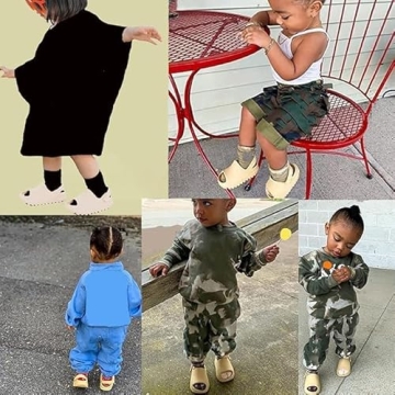 Guwada Toddler Little Kids Anti-Slip Sandals for Summer