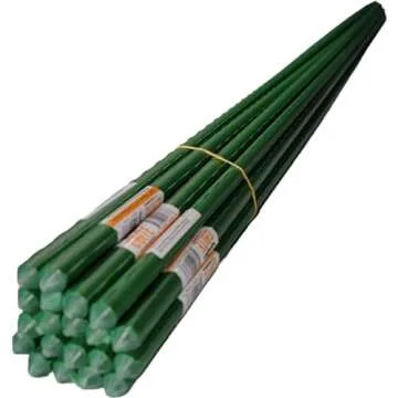 Thriving Design 6 Feet (72 Inches) Garden Stakes for Plant Support | Plant Stake Sticks for Tomatoes, Beans, and Potted Climbing Plants | Great for Use with C-Bites to Create Plant Cages | 20 Pack