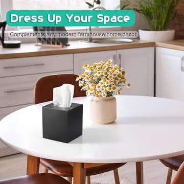 Stylish Wooden Tissue Box Cover for Every Home