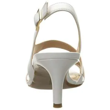 Naturalizer Women's Taimi Dress Sandal, White, 6 M US